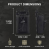 1 pcs Molle Étui de Radio Tactique Porte Radio Housse, Sac pour Talkie-walkie, Support Radio, Multifonctionnelle Talkie Walkie P