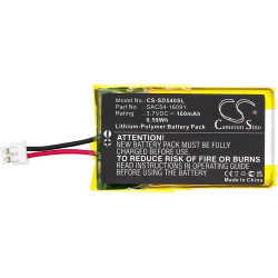 TECHTEK Batterie 160mAh Compatible avec [SportDog] SBC-R SportDog Bark Collar remplace SAC54-16091 FBA