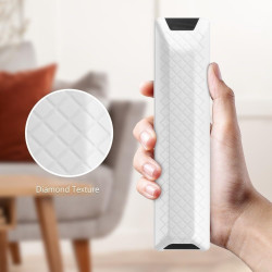 Coque en silicone pour télécommande TCL RC933A - Coque de protection antidérapante et résistante aux chocs avec cordon de suspen