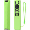 Coque en silicone pour télécommande TCL RC933A - Coque de protection antidérapante et résistante aux chocs avec cordon de suspen