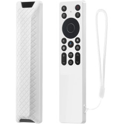 Coque en silicone pour télécommande TCL RC933A - Coque de protection antidérapante et résistante aux chocs avec cordon de suspen
