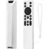 Coque en silicone pour télécommande TCL RC933A - Coque de protection antidérapante et résistante aux chocs avec cordon - Peau lé