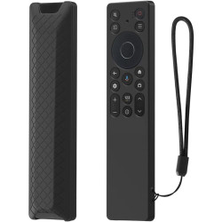Coque en silicone pour télécommande TCL RC933A - Coque de protection antidérapante et résistante aux chocs avec cordon - Peau lé