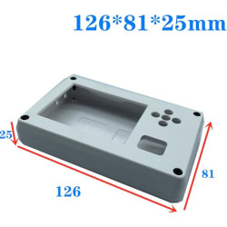 Coque de protection en plastique ABS pour PortaPack pour carte radio H2, design compact avec vis pour la stabilité et la sécurit