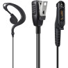 Talkies-Walkies Oreillette avec Micro Compatible avec Motorola R7 | compatible avec N30 N50 N70, ION et MXP600 Radio bidirection