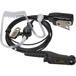 Oreillette Tube Acoustique avec Micro Compatible avec Motorola R7 | compatible avec R7a N30 N50 N70, ION et MXP600 Radio bidirec