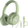 Casque Filaire avec Micro - Jack 3,5mm & Adaptateur USB-C - Pliable & Réglable - Son Stéréo, Commandes Intégrées - pour PC, Smar