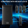BAOFENG BC-32UV Batterie Li-ion d'origine pour radios DM-32UV et DM-32 2500 mAh haute performance avec fonction de charge USB-C