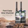 UV-K1 Portable Two Way Radio, Rechargeable Walkie Talkie with 2500mAh Li-ION Battery, Type-C Charging, 200 Channels, VOX, Scan, 