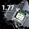 UV-K1 Portable Two Way Radio, Rechargeable Walkie Talkie with 2500mAh Li-ION Battery, Type-C Charging, 200 Channels, VOX, Scan, 