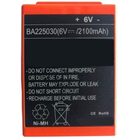 bohupower 6V 2100mAh BA225030 Batterie de Rechange Compatible avec Télécommande FUB05AA FUB05XL