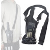 Grande Housse étanche pour Talkie-walkie | avec bandoulière et fenêtre transparente utilisable