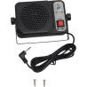 VBESTLIFE Haut-Parleur Externe avec Amplificateur, Prise Jack 3,5 Mm, 1,5 W, 8 Ω, pour Radio CB Amateur, Installation Facile et 