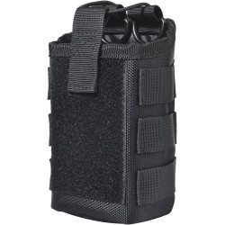 Étui Universel pour Talkie Walkie avec Bandoulière, Pochette Radio Molle Grande Capacité pour Ceinture et Équipement Tactique, C
