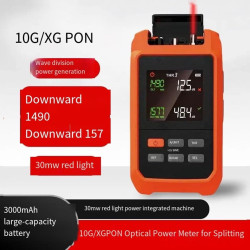 Mètre de Puissance Optique à Division de Longueur D'Onde 10G PON Compatible EPON/10G EPON/XGPON - -613 avec VFL 30Mw 1577/1490 N