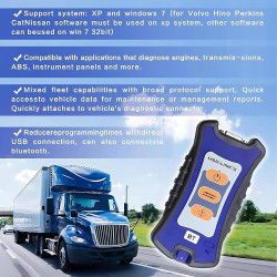 Nexiq USB-Link 3(Édition Filaire)— Outil Diagnostic et Scanner Poids Lourds, Compatible avec Une Large Gamme camions et d'excava