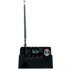 Support pour ATS pour Radio Mini SI4732 - Guide Sonore Intégré, Support Radio en Matériau Imprimé en 3D pour Boîtier de Radio Mi