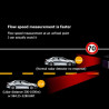 Baceyong 12V 3W Détecteur de Radar de Voiture de Surveillance à 360 degrés avec méthode de Mesure de Vitesse 4 Modes 3, 300-1000
