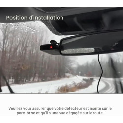 KARADAR Détecteur de Radar X/K/Ka Bande & Laser Détectable Détecteurs de Piège de Vitesse pour Voitures LaserEye et Fausse Alert
