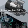 Convertisseur d'adaptateur d'allume-Cigare, Port USB vers câble Prise 12V