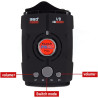 Détecteur de Radar pour Voitures, portée extrême, détecteur Laser/Radar, alertes vocales, lumière Rouge et alertes de caméra de 