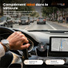 Technaxx détecteur de Radar avec Blitzer.de– Dispositif d’Alerte routière avec écran, alertes de Vitesse et de Danger, Affichage