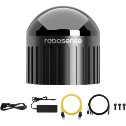 RoboSense Airy LiDAR numérique hémisphérique à 96 faisceaux avec champ de vision horizontal à 360° x 90° vertical, portée de 60 