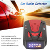 Aides à la Conduite, Détecteur de Radar de Voiture Laser 360° GPS Speed Police Safe avec Alerte Vocale, Portée de 800 M, Alarme 