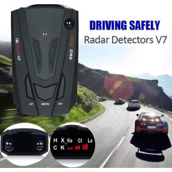 melairo DéTecteur de Radar pour Voitures Automatique 360 DegréS Mode Ville/Autoroute Aide à la Conduite Vocale pour Voitures A