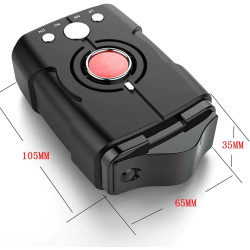 Détecteur De Radar, Détecteur De Radar De Voiture Avec Balayage À 360°, Détecteur Anti-police GPS Intégré, Avertissements Vocaux