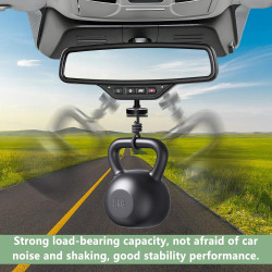 Support de montage radar en aluminium pour détecteur de radar (pour radar Escort Max360c Max 3 IX IXC)