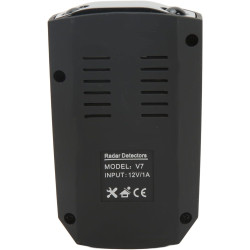 Cocoarm détecteur de pour voiture dispositif de détection de 360 degrés détection portée de 200 à 800 m alerte de vitesse gps te