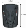 Détecteur de radar de voiture 16 bandes 360, système d'alarme de vitesse automatique, caméra anti gps, détecteur laser avec aler