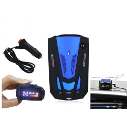 Baceyong Voiture 360 ° Anti-Police GPS Caméra Laser Radar Détecteur De Véhicule Sécurité Kit D'alerte Vocale 16 Bandes
