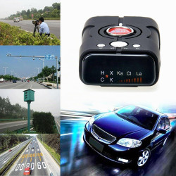 Détecteurs De Radars, Détecteur De Radar Pour Voitures, Détecteur Laser/radar, Portée Extrême, Alertes Vocales, Alertes De Radar