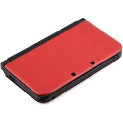 Zerone Entièrement Complet boîtier Shell réparation pièces de Rechange Kits de pièces pour 3DS XL(Rouge)
