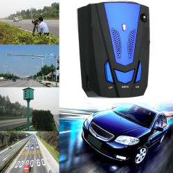 DéTecteur De Radar pour Voitures, DéTecteur De Radars, DéTection Rapide à 360 DegréS Et Avertissement à Distance Longue Distance