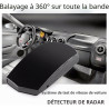 Détecteur de radar universel avec alertes vocales en temps réel, détection de bande K X Ka