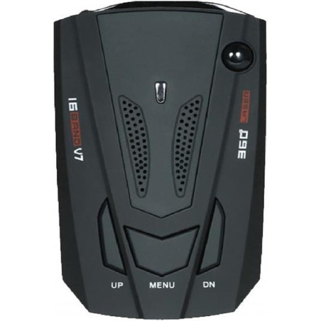 Détecteur de radar de voiture 16 bandes 360, système d'alarme de vitesse automatique, caméra anti gps, détecteur laser avec aler