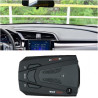 Détecteur de radar de voiture 16 bandes 360, système d'alarme de vitesse automatique, caméra anti gps, détecteur laser avec aler
