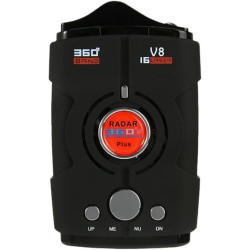 Zoegneer Détecteur de vitesse de voiture à 360 degrés avec système d'alertes vocales radars pour tous les modèles de voiture 12 