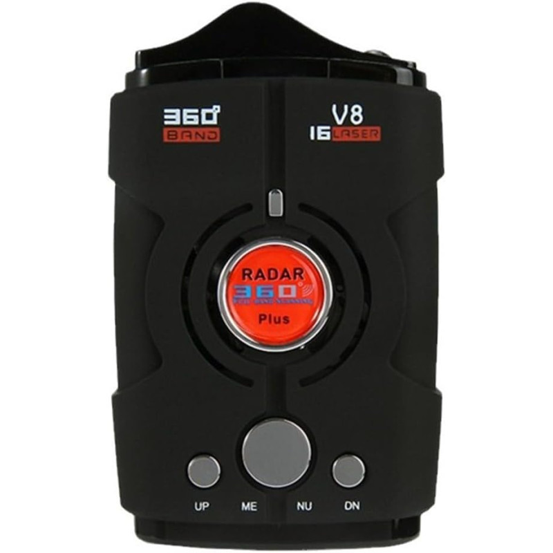 Zoegneer Détecteur de vitesse de voiture à 360 degrés avec système d'alertes vocales radars pour tous les modèles de voiture 12 