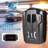 Détecteur de Radar de Voiture, Dispositif d'alerte vocale Automatique 200-1000 m, Surveillance à 360, Affichage LED, Avertisseme