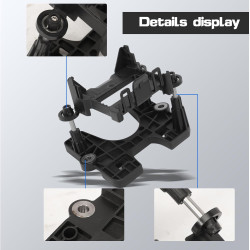 ACC Support de capteur radar de croisière adaptatif pour kit de réparation de capteur radar avant B8 2014 à 2023 3Q0998561, 3Q0 