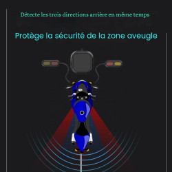 Détection Radar de Moto Système de Détection Radar Système de Détection Radar D'Angle Mort Assistant de Fusion de Capteurs D'Ond