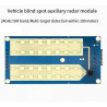 LD2451 24G Mesure de la Vitesse Du Véhicule Radar à Ondes Millimétriques Module de Capteur de Surveillance de L'État Du Véhicule