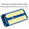 LD2451 24G Mesure de la Vitesse Du Véhicule Radar à Ondes Millimétriques Module de Capteur de Surveillance de L'État Du Véhicule