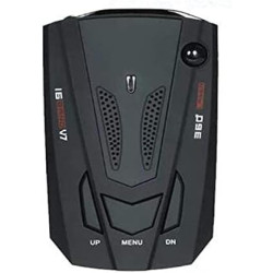 Volu Détecteurs De Radar Radar De Voiture V 8 Mesure De La Vitesse Détecteur De Caméra D'alarme 16 Bandes Détection Vocale À 360