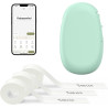 Supvan e10 étiqueteuse bleutooth avec 3 rubans, vert | compatible étiquettes étanches continues&prédécoupées, édition app, recha