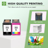 Cartouche Encre 304 XL 5030 3760 pour HP304 Noir et Couleur Pack 304XL | Remplacement pour HP Envy 5030 5020 5032 5010 Deskjet 3